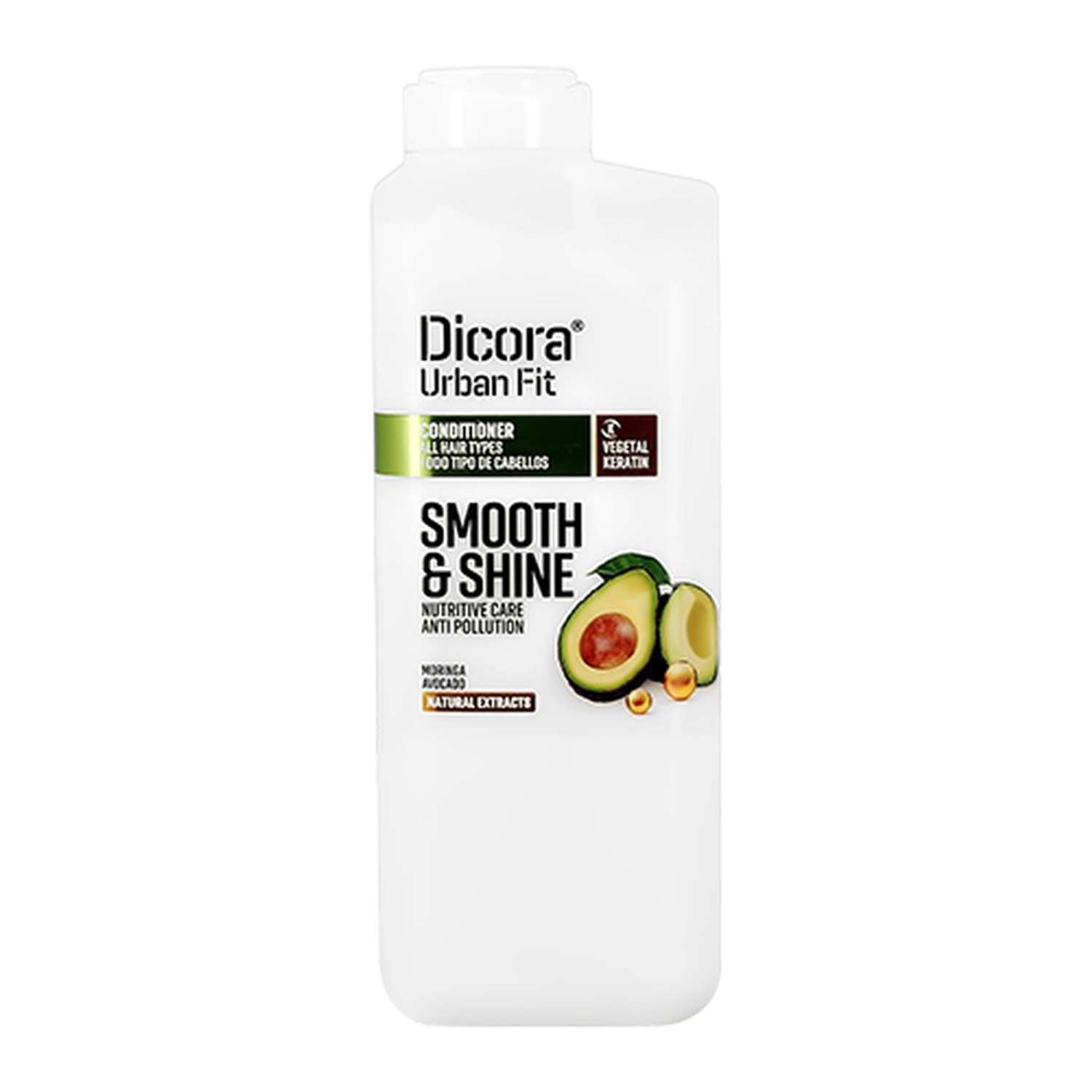 Кондиционер для волос DICORA URBAN FIT с экстрактом авокадо (блеск и гладкость) 400 мл - фото 1