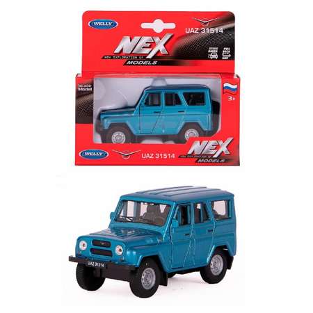 Автомобиль Welly LADA UAZ 31514 1:38 синий