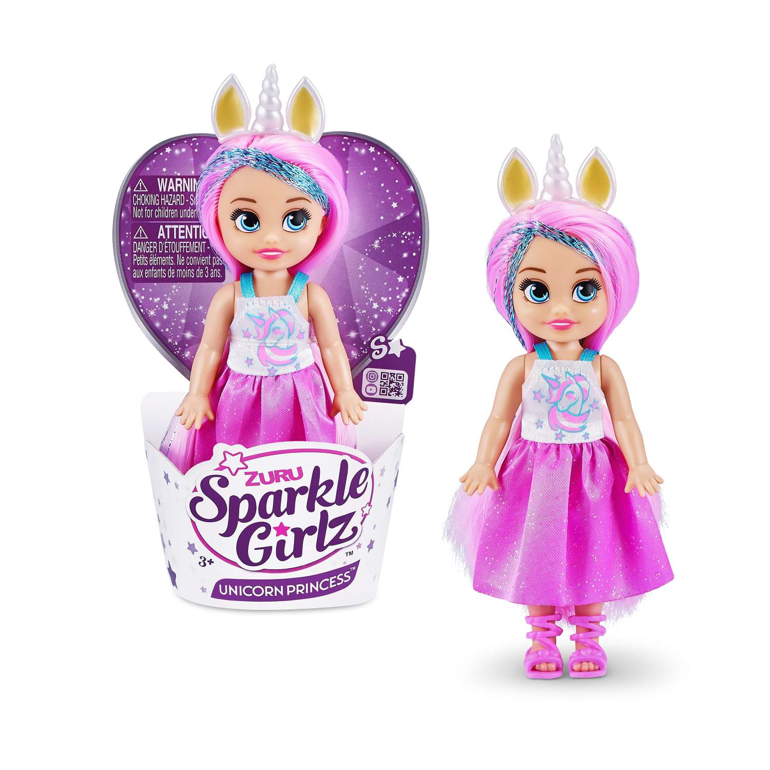 Кукла Sparkle Girlz Принцесса-единорог мини в ассортименте 10094TQ4 10094TQ3 - фото 15