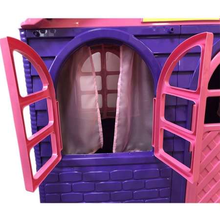 Игровой домик Doloni фиолетово-розовый
