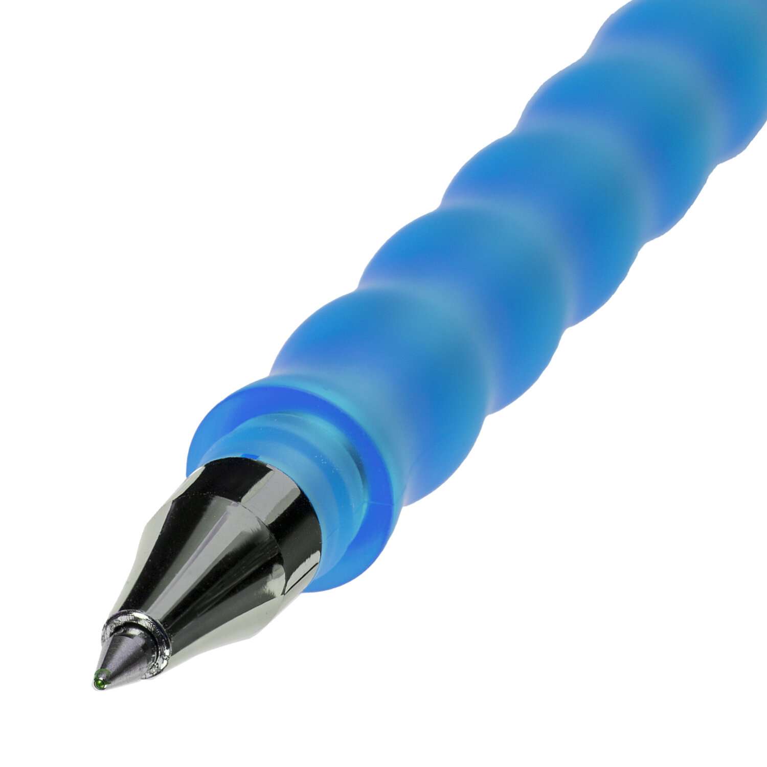 Ручки гелевые Юнландия синие стираемые 2 штуки - фото 7