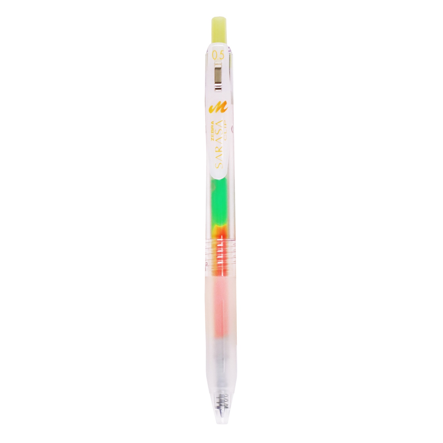 Ручка гелевая ZEBRA Sarasa автоматическая 5цветов 1154854 - фото 8