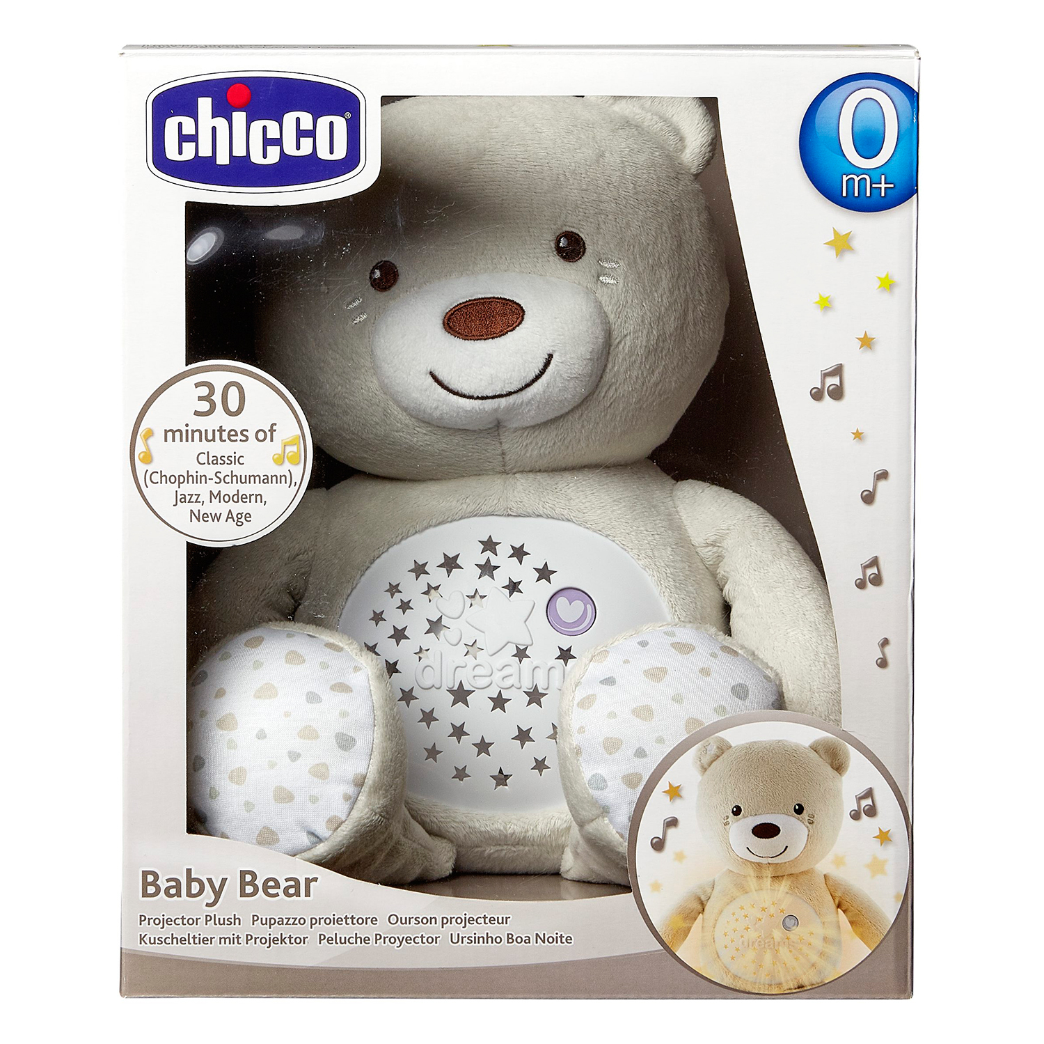 Игрушка Chicco Мишка музыкальный 00008015300000