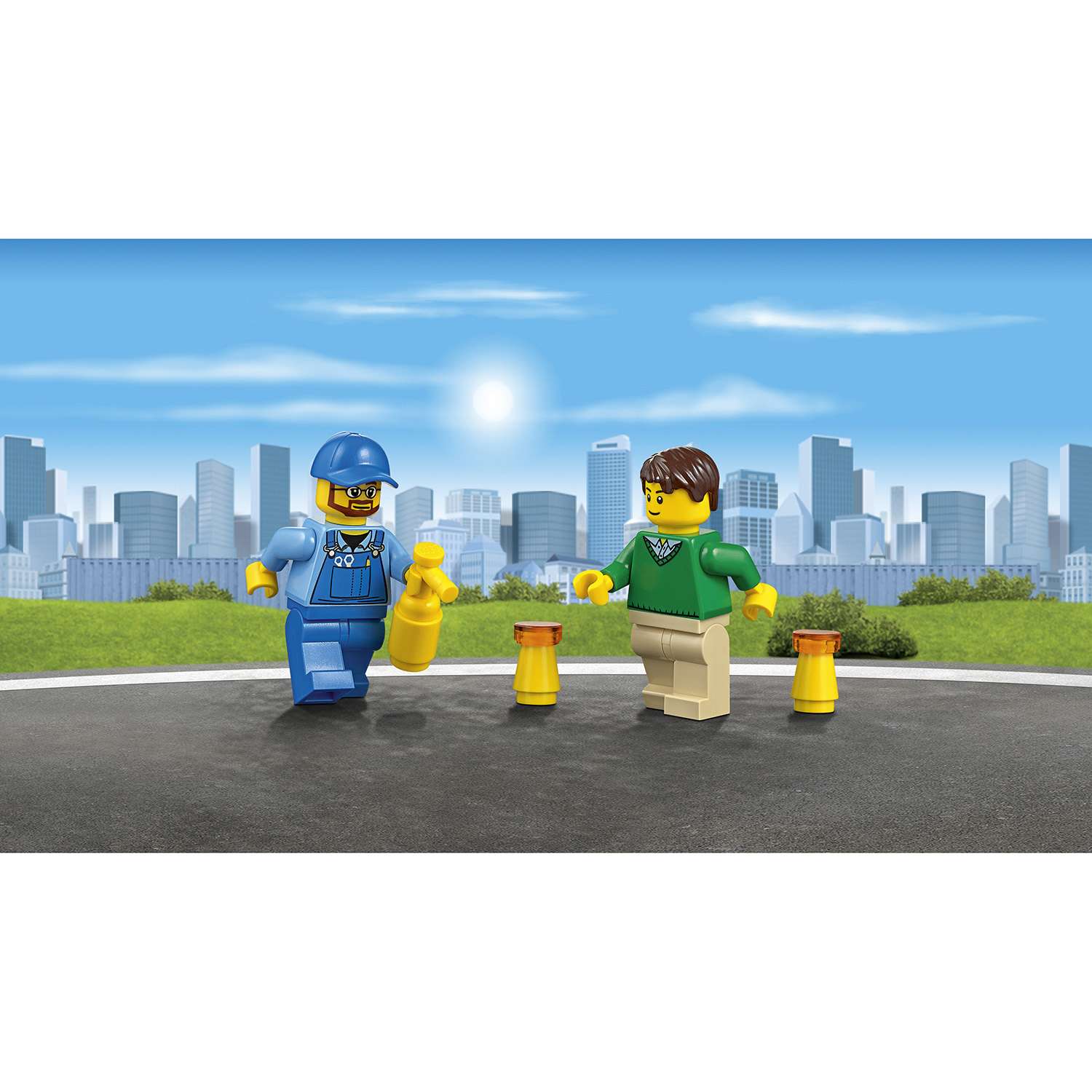Конструктор LEGO City Great Vehicles Буксировщик автомобилей (60081) - фото 9