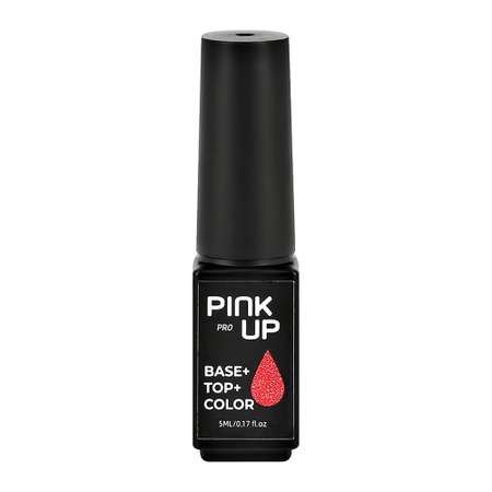 Гель-лак для ногтей Pink Up база+цвет+топ тон 24 5 мл