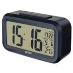 Часы-будильник Perfeo Snuz чёрный PF-S2166 время температура дата