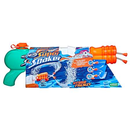 Бластер водный SUPER SOAKER Шторм 8 ГидроФрензи F38915L0