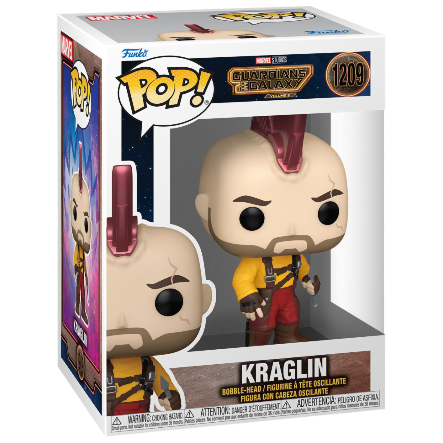 Фигурка Funko POP! Bobble Marvel Guardians Of The Galaxy 3 Kraglin (1209) 67517 - фото 2