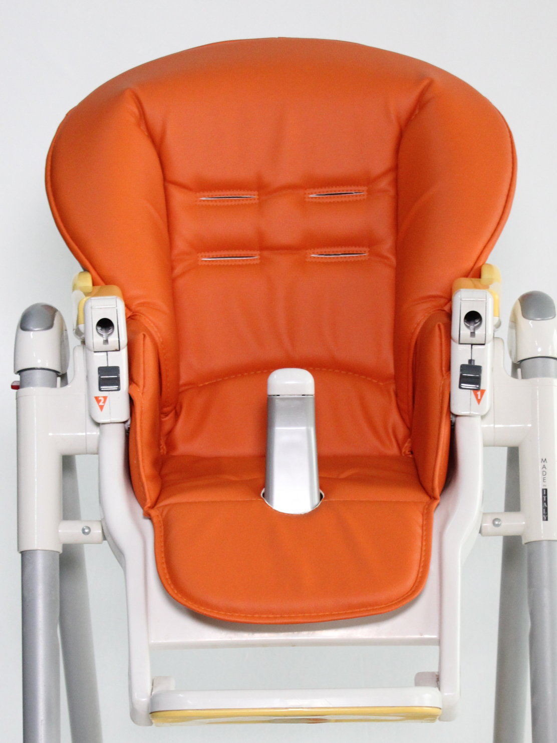 Чехол из экокожи Чехольчик ОК на стульчик для кормления Peg perego Prima Pappa Diner оранжевый - фото 1