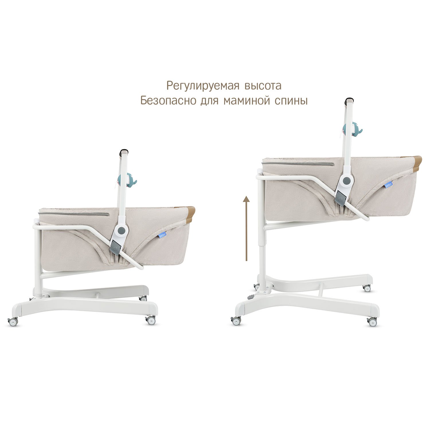 Колыбель SIMPLICITY 3000 Elite 5 в 1 Хаки - фото 7