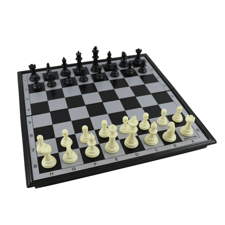 Настольная игра 3в1 InGame Шахматы шашки нарды средний 9718