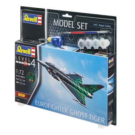 Сборная модель Revell Набор Многоцелевой истребитель четвёртого поколения Eurofighter Ghost Tiger