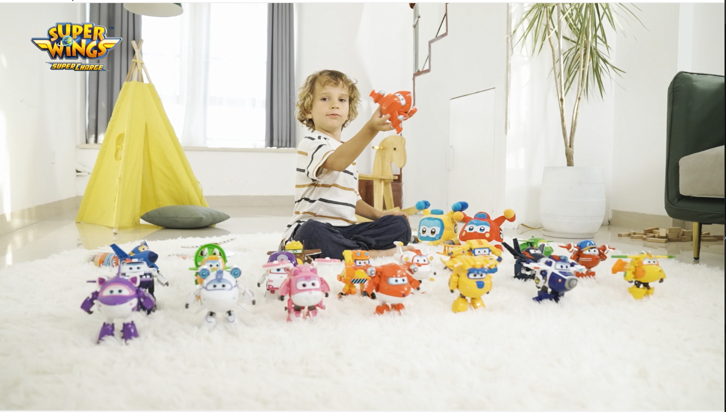 Робот Super Wings Трансформер супер Пол - фото 8