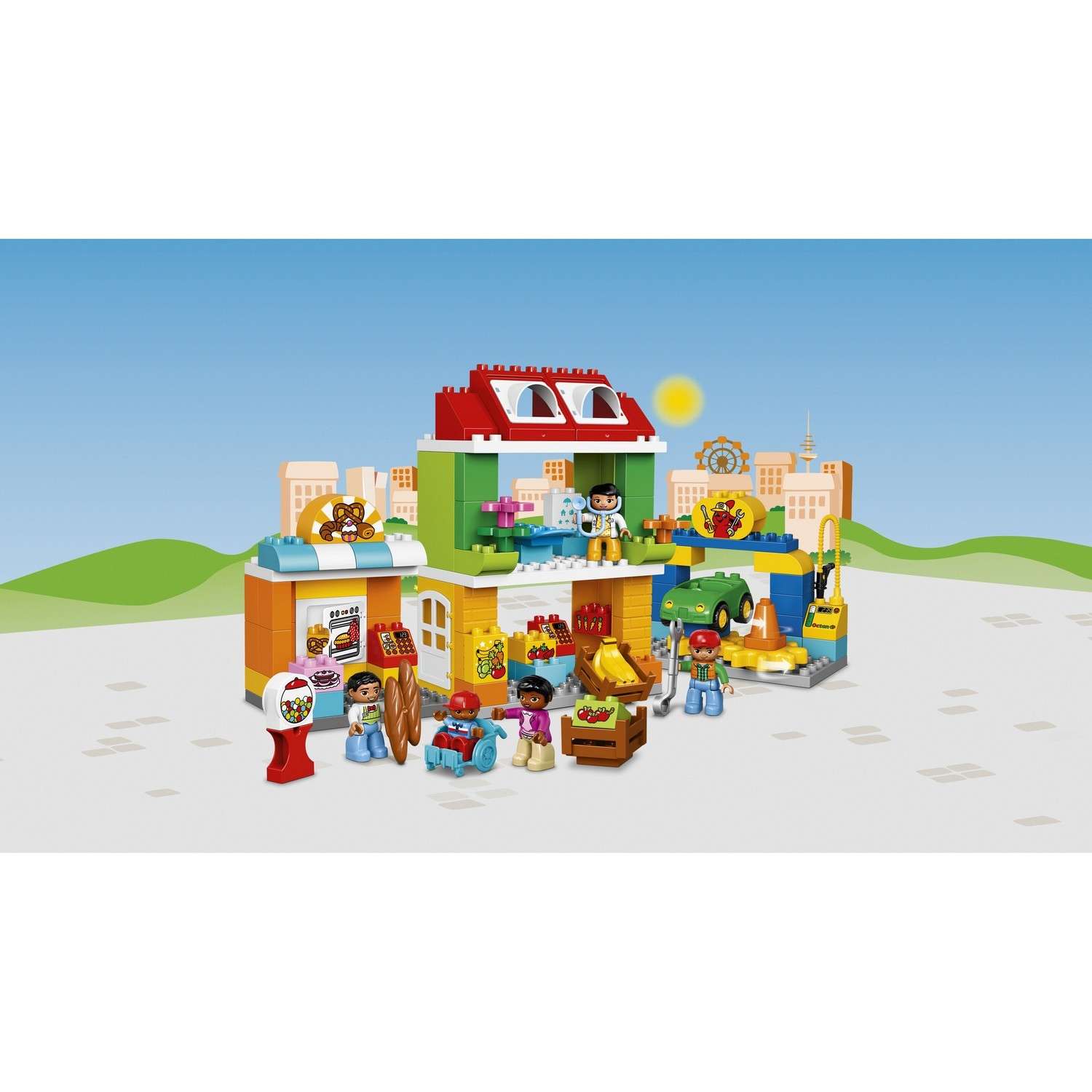 Duplo my hot sale town 10836