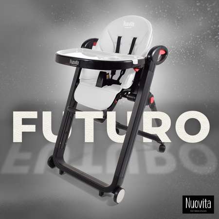 Стульчик для кормления Nuovita Futuro Nero Белый