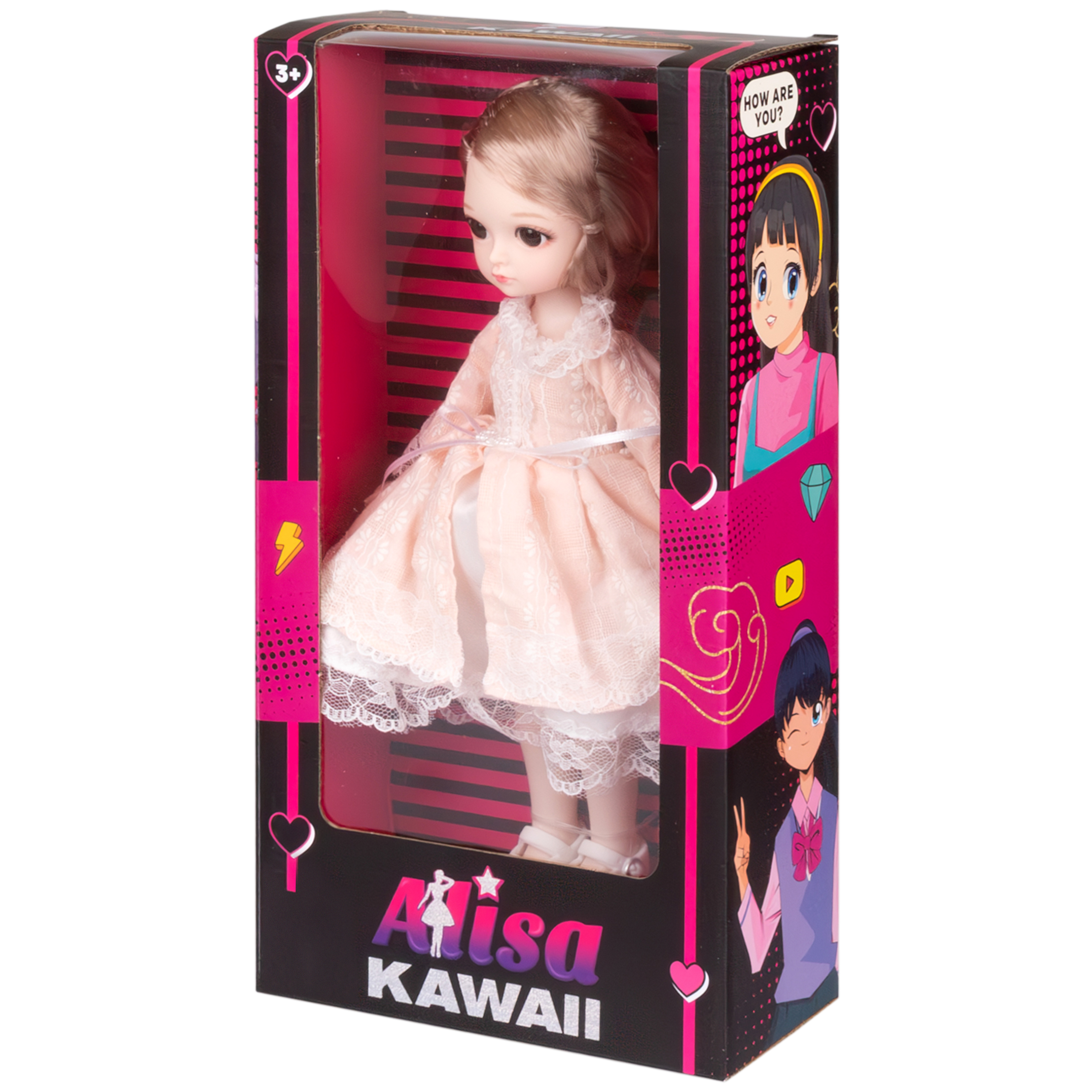 Кукла шарнирная 30 см 1TOY Alisa Kawaii блондинка для девочек Т24343 - фото 16