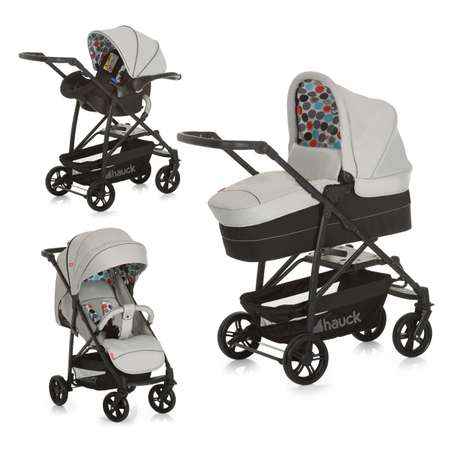 Коляска 3в1 Fisher Price Toronto 4 Trioset Gumball Grey