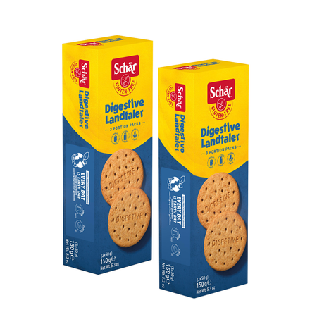 Печенье Dr.Schar Digestive Landtaler без глютена 150г*2шт