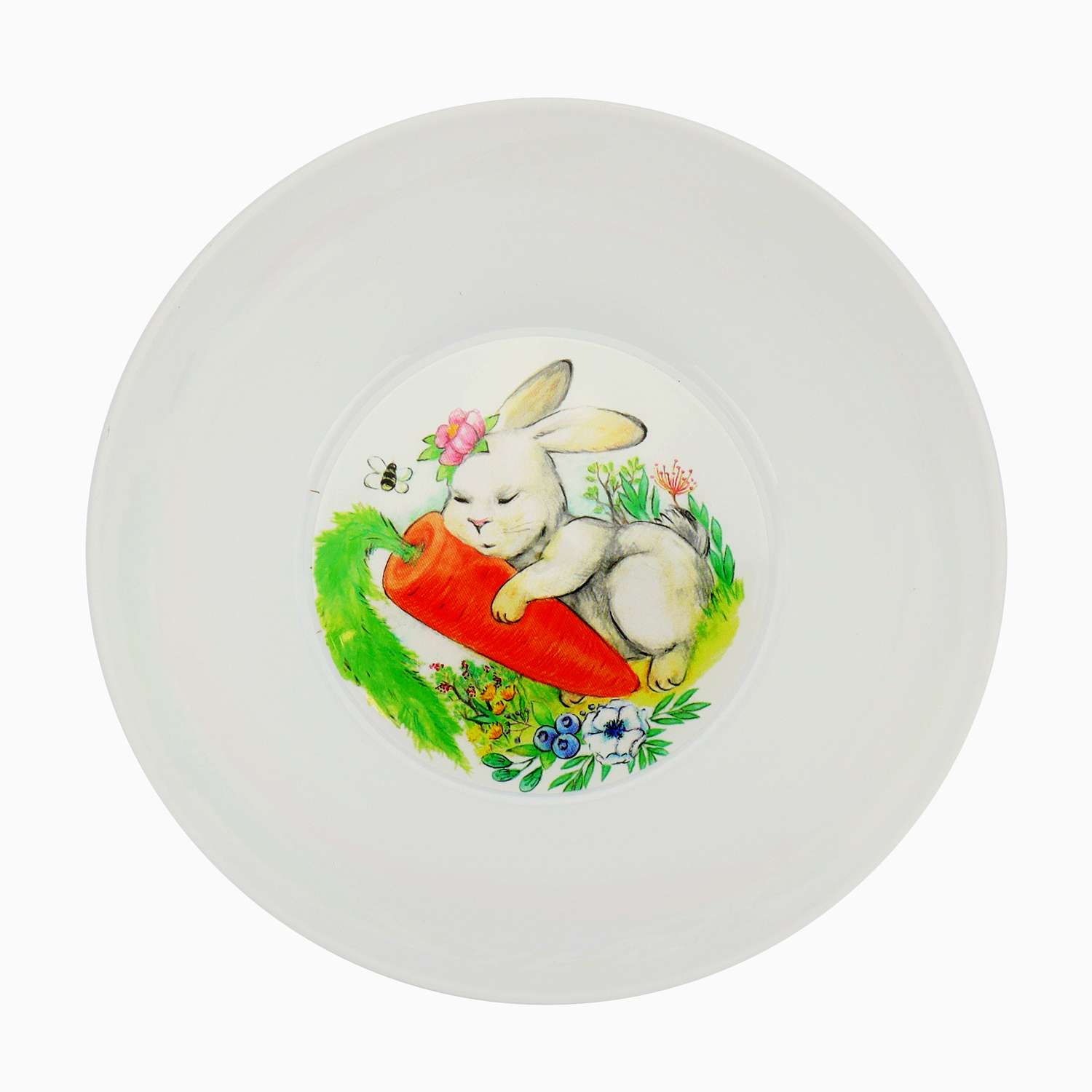 Набор посуды ND PLAY Кроль-Вилль Сладкая морковка 3 пр пластик - фото 2