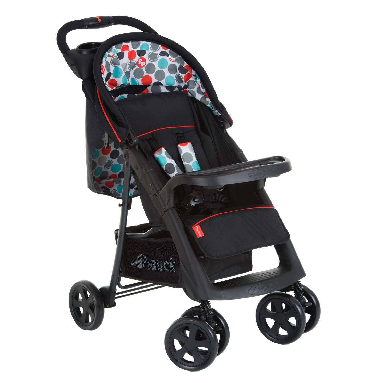 Коляска прогулочная Fisher Price Orlando Gumball Black - фото 2