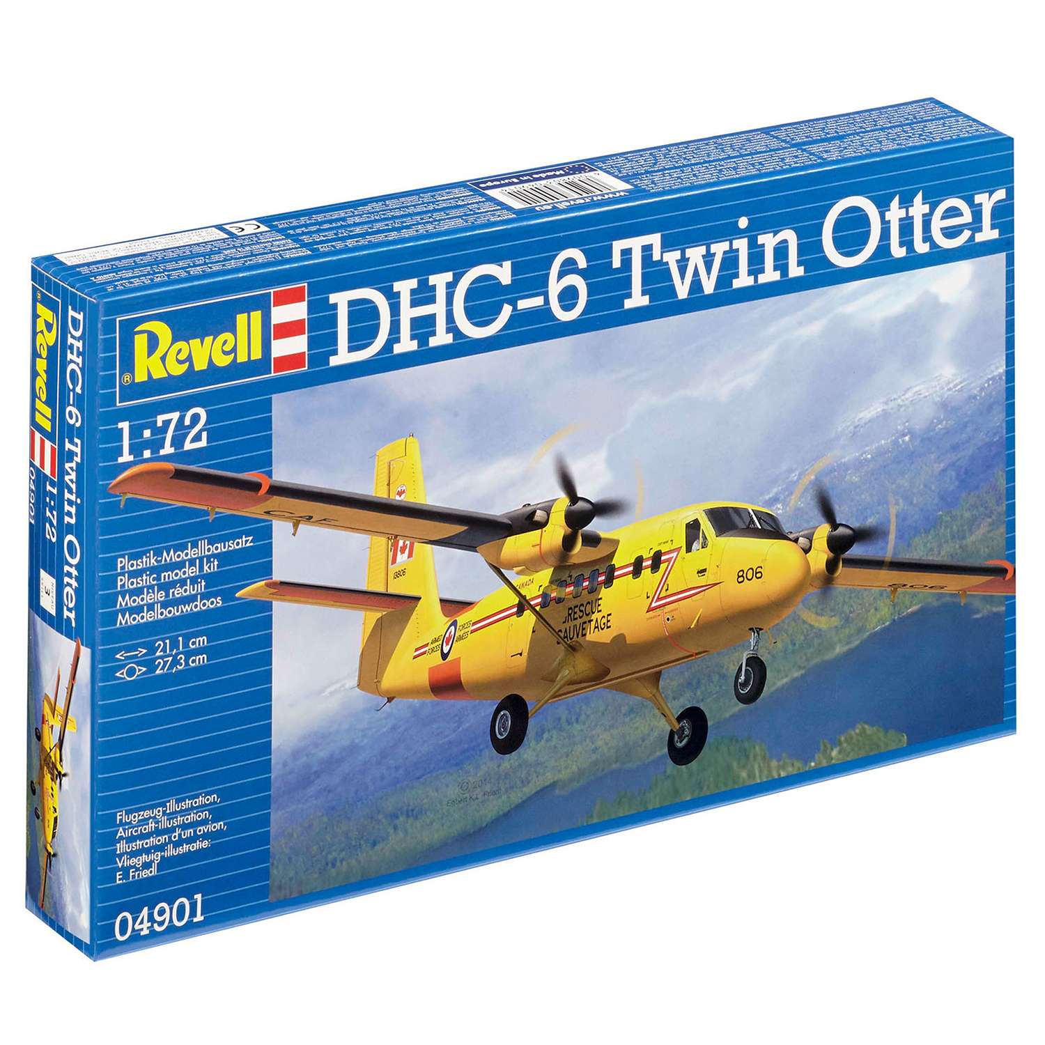 Сборная модель Revell Самолет DH C-6 Твин Оттер 04901 - фото 3
