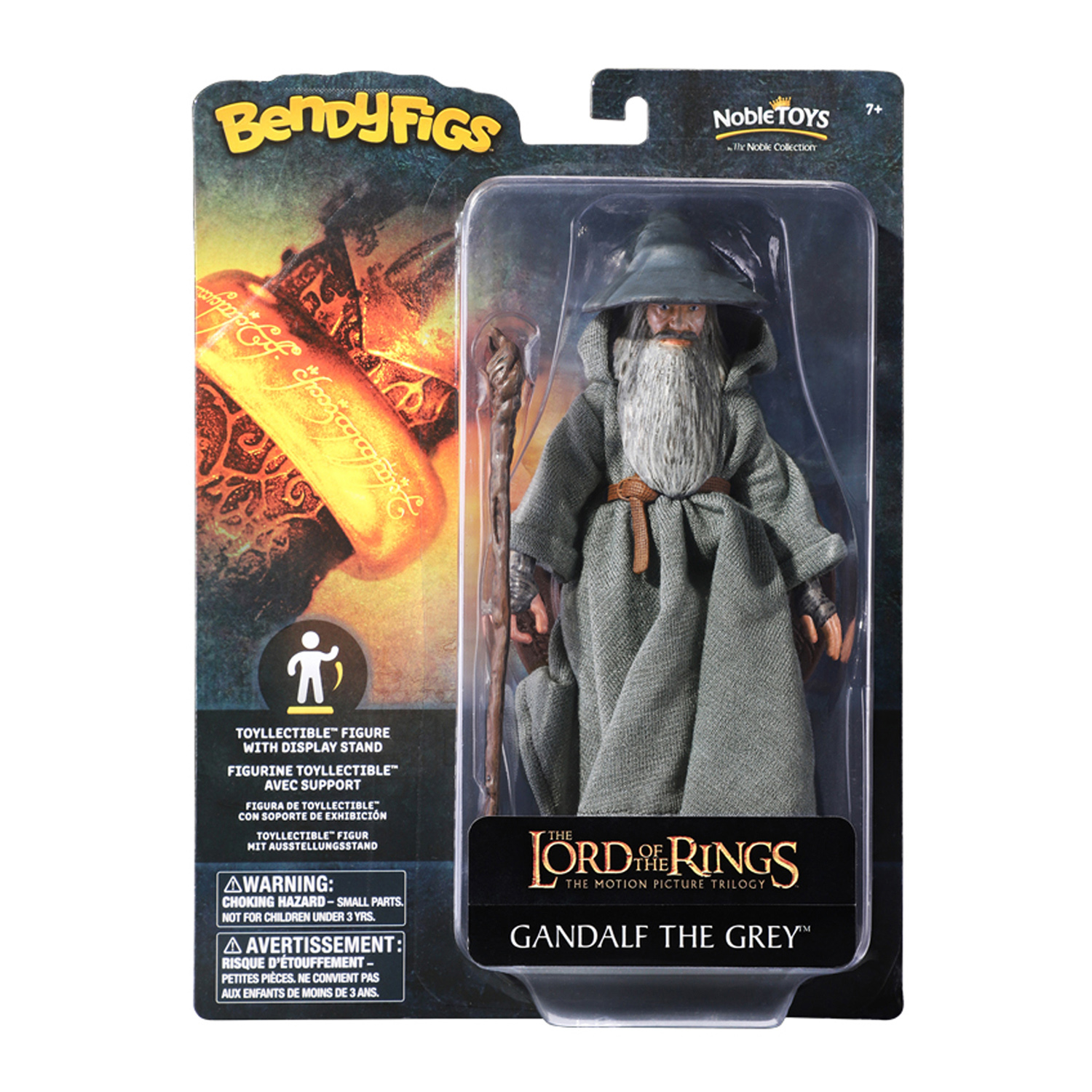 Фигурка The Lord of the Rings Bendyfig Гендальф - гибкая - фото 2