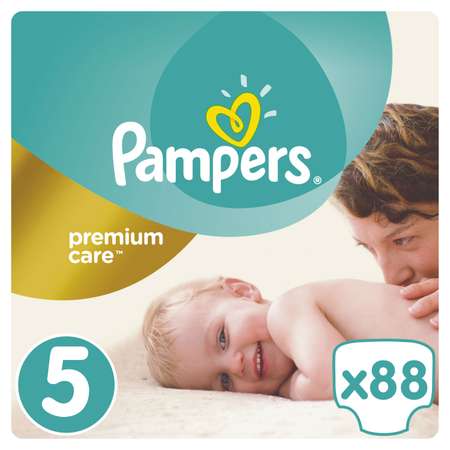 Подгузники Pampers Premium Care 88 шт. 5 11-18 кг