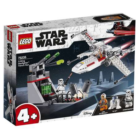 Конструктор LEGO Star Wars Звёздный истребитель типа Х 75235