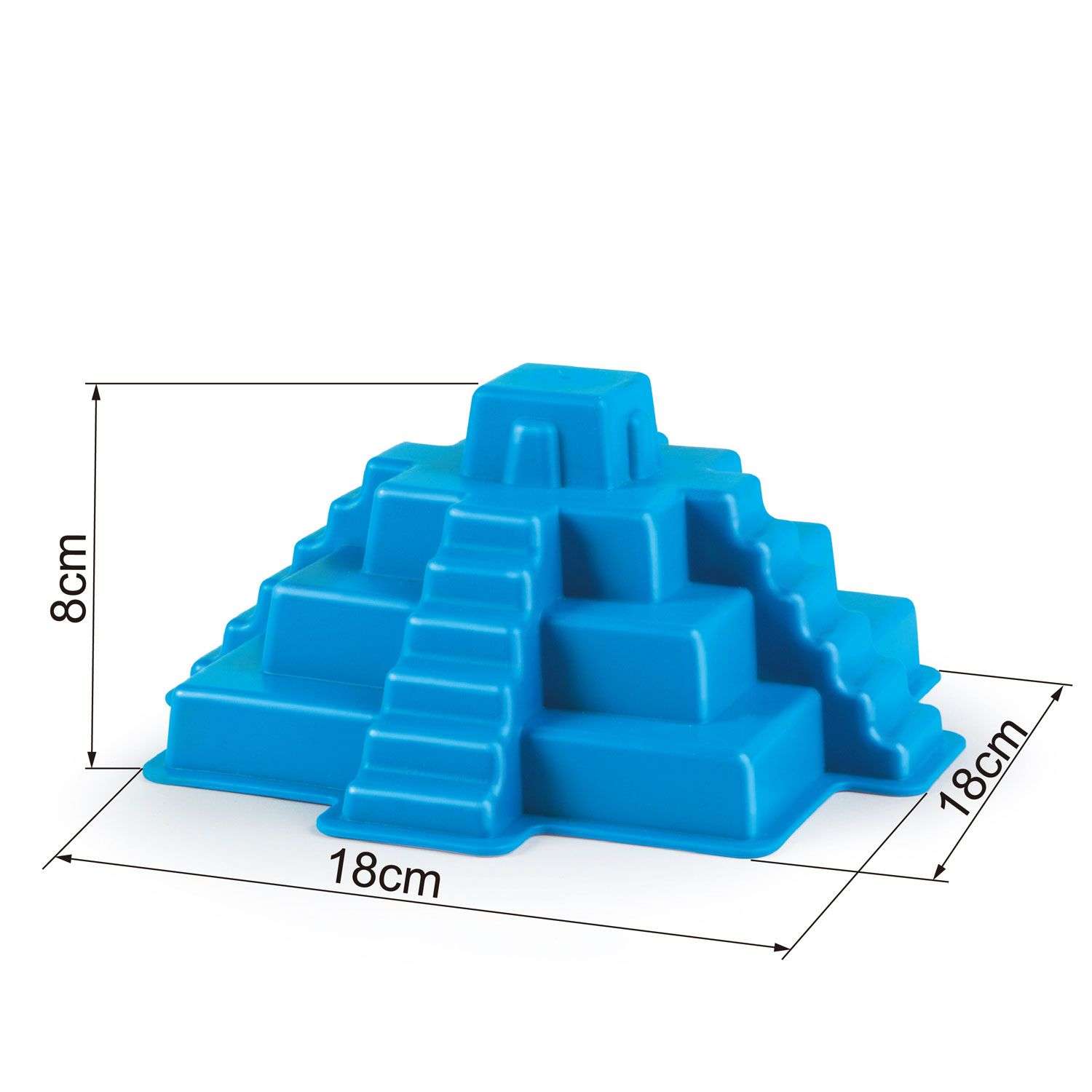 Игрушка для игры в песочнице Hape Пирамида Майя - фото 2
