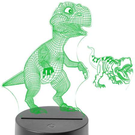 3D ночник-светильник BONNE NUIT Динозавры