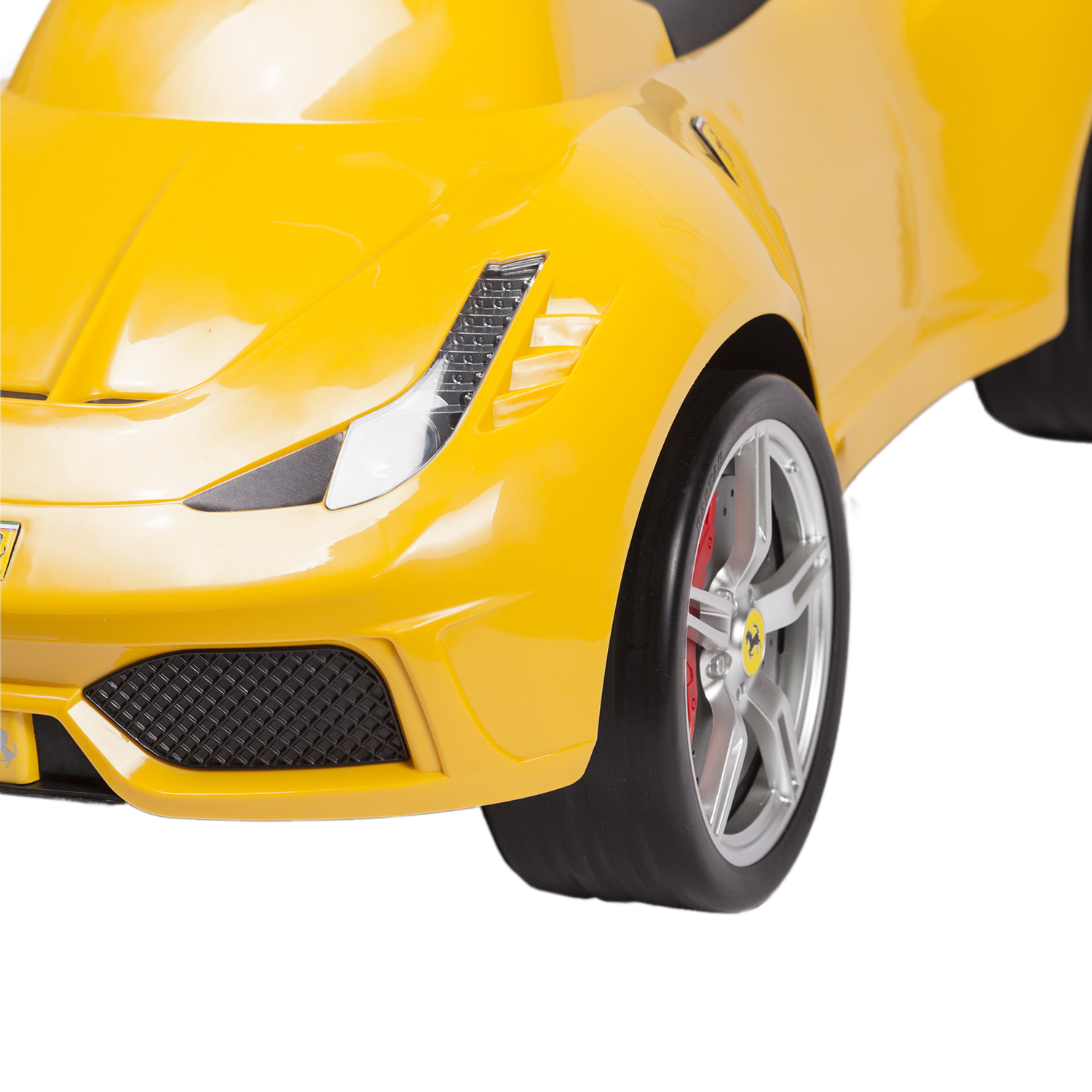 Каталка Rastar Ferrari 458 Желтая 83500 - фото 9