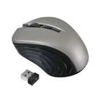 Мышь OKLICK 545MW черный/серый оптическая (1600dpi) беспроводная USB (3but)