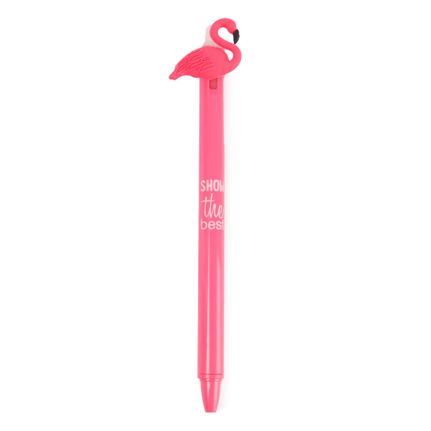 Ручка гелевая Johnshen Фламинго в ассортименте NJ15508 - фото 2