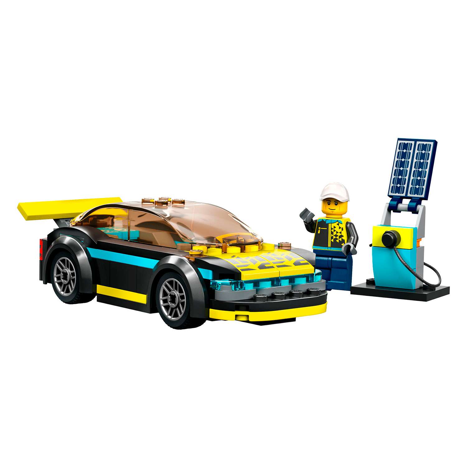 Конструктор детский LEGO City Электрический спорткар 60383 - фото 2