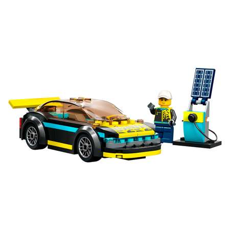 Конструктор детский LEGO City Электрический спорткар 60383
