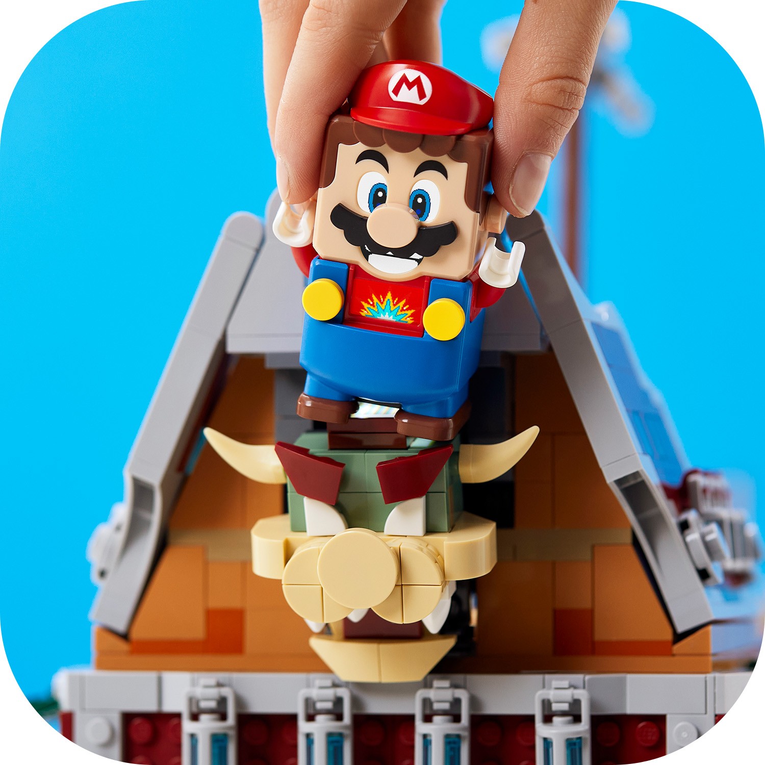 Конструктор LEGO Super Mario Летучий корабль Боузера 71391 - фото 10