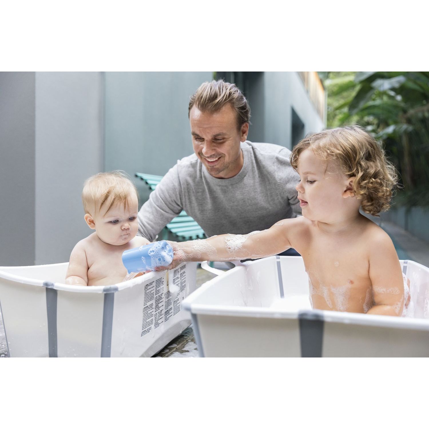 Ванночка Stokke Flexi Bath складная Белый - фото 12