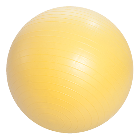 Мяч Trives диаметр 55см с насосом желтый М-255