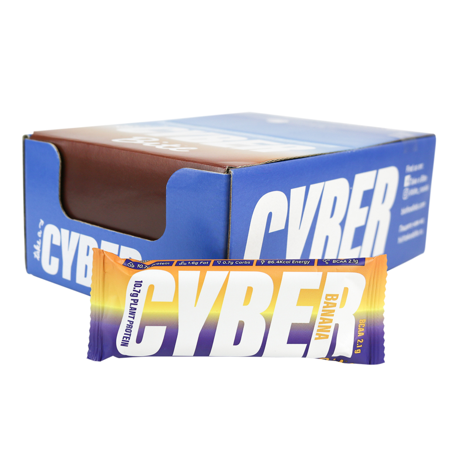 Батончик Cyber Take a Bite высокобелковый банан 30г - фото 3