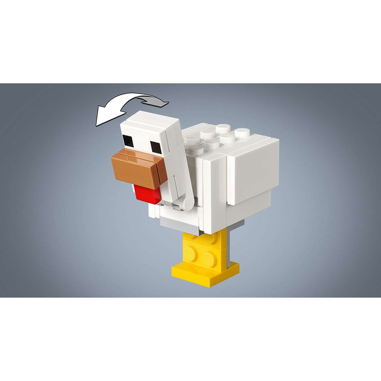 Конструктор LEGO Minecraft Большие фигурки Minecraft Алекс с цыплёнком 21149 - фото 10