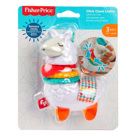 Погремушка Fisher Price Веселые друзья Лама FXC20