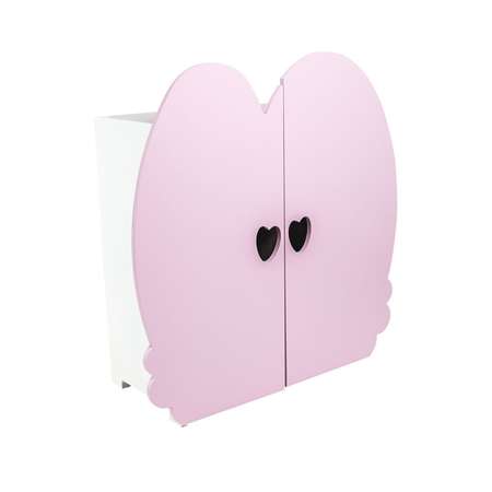 Мебель для кукол Paremo Шкаф Розовый PFD120-25
