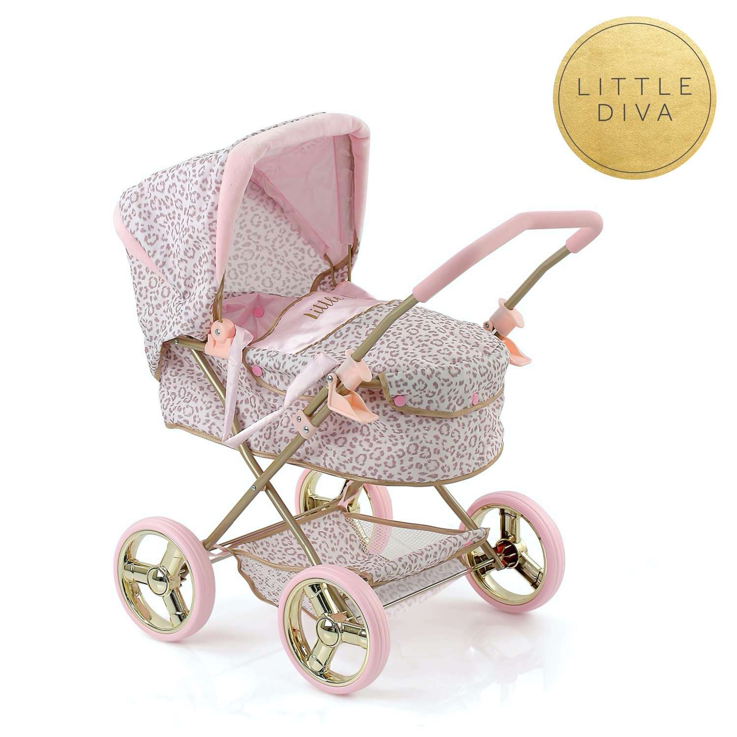 Коляска для кукол Hauck Gini Pram Little Diva D86486 - фото 2