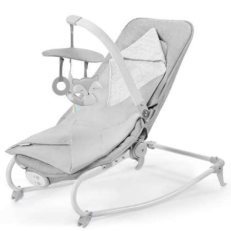 Шезлонг детский Kinderkraft Felio Stone Grey