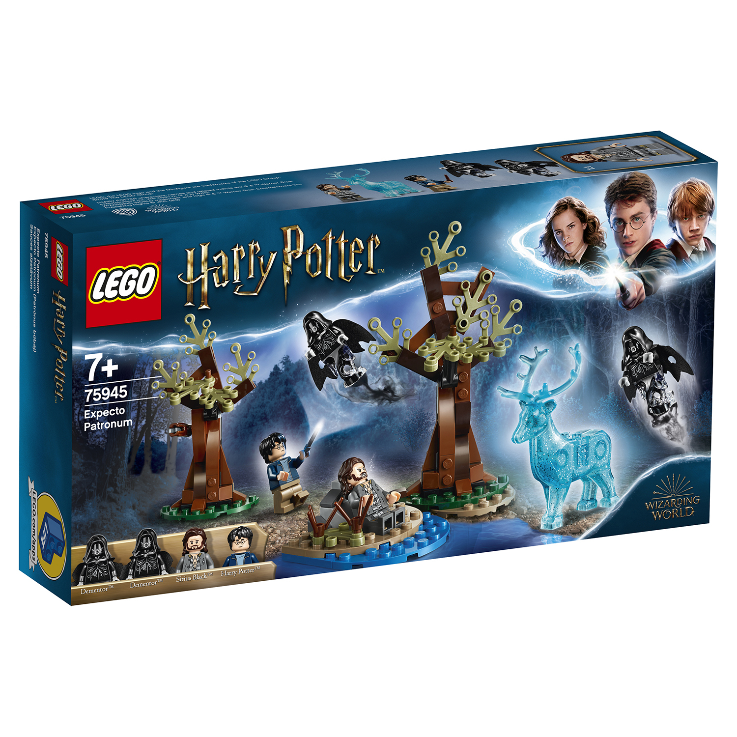 Конструктор LEGO Harry Potter Экспекто Патронум 75945 купить по цене 999 ₽  в интернет-магазине Детский мир