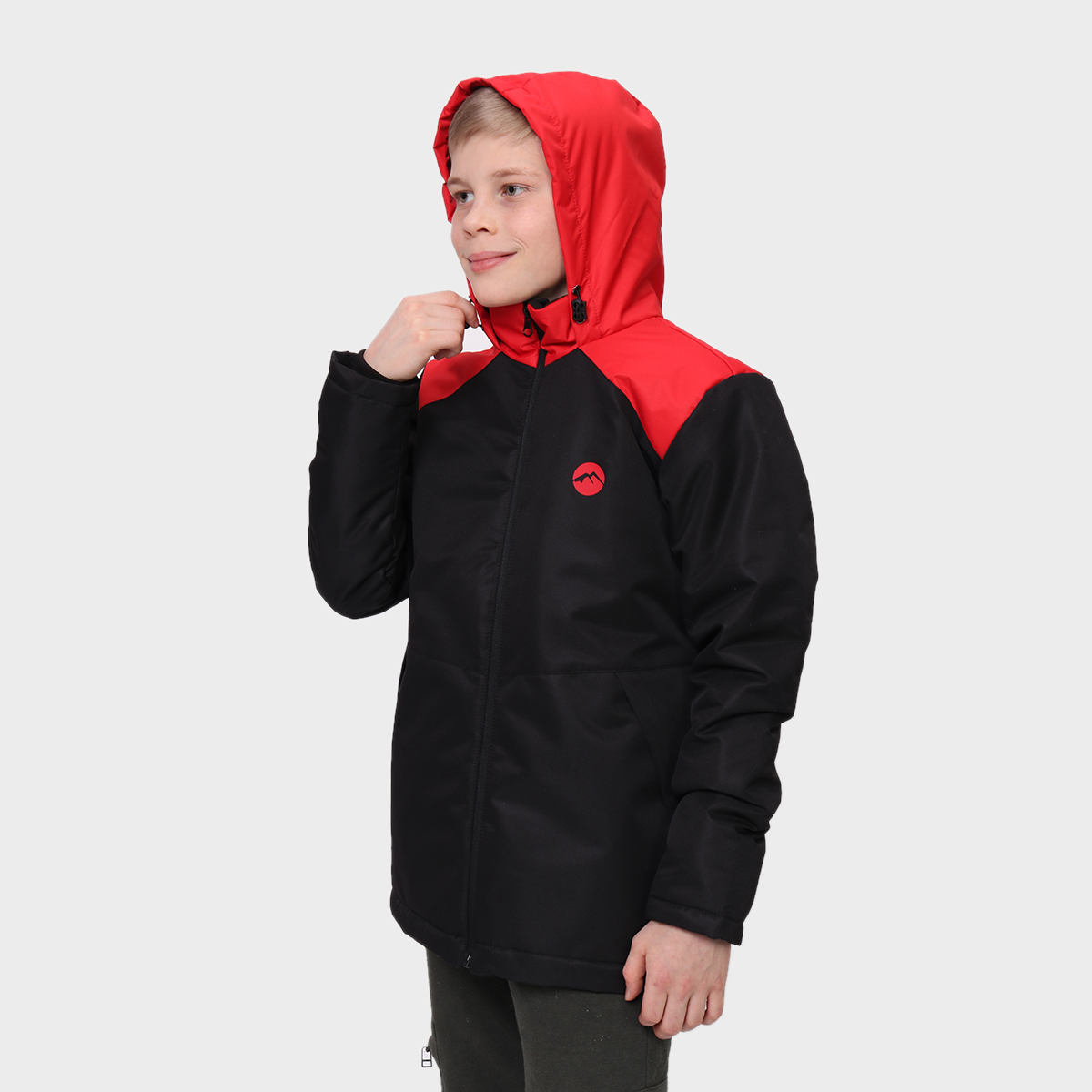 Куртка RODOS М-245/черный_красный - фото 2
