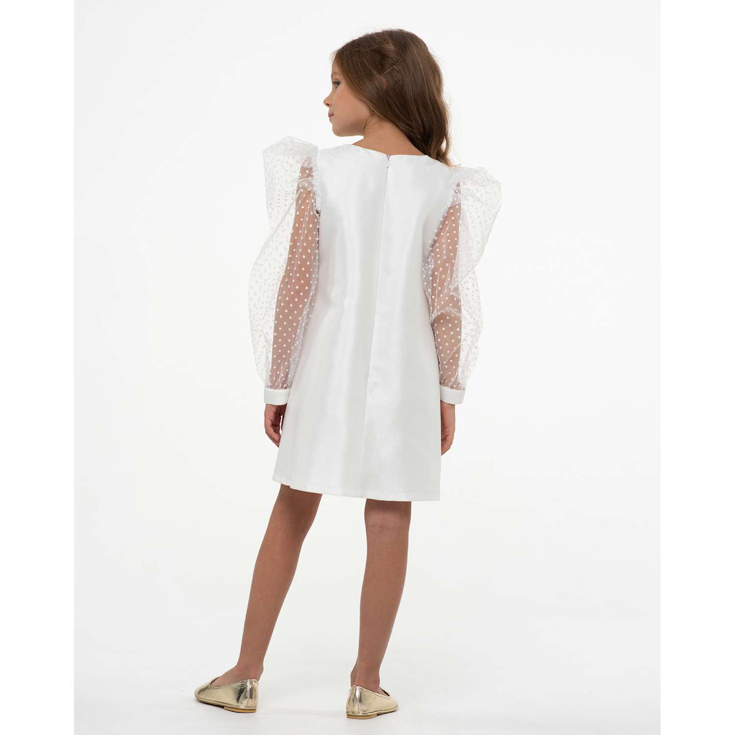 Платье LisaWeta D-008-22 белый - фото 4