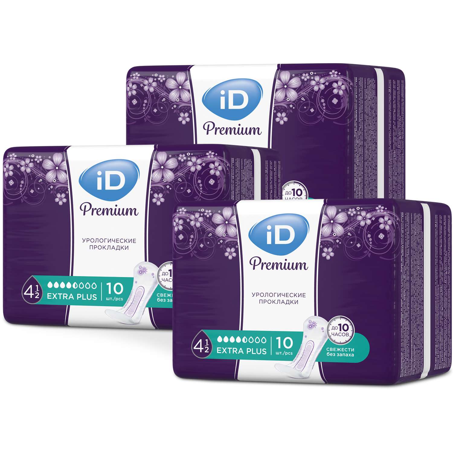 Прокладки iD Premium Extra Plus 3 шт - фото 1