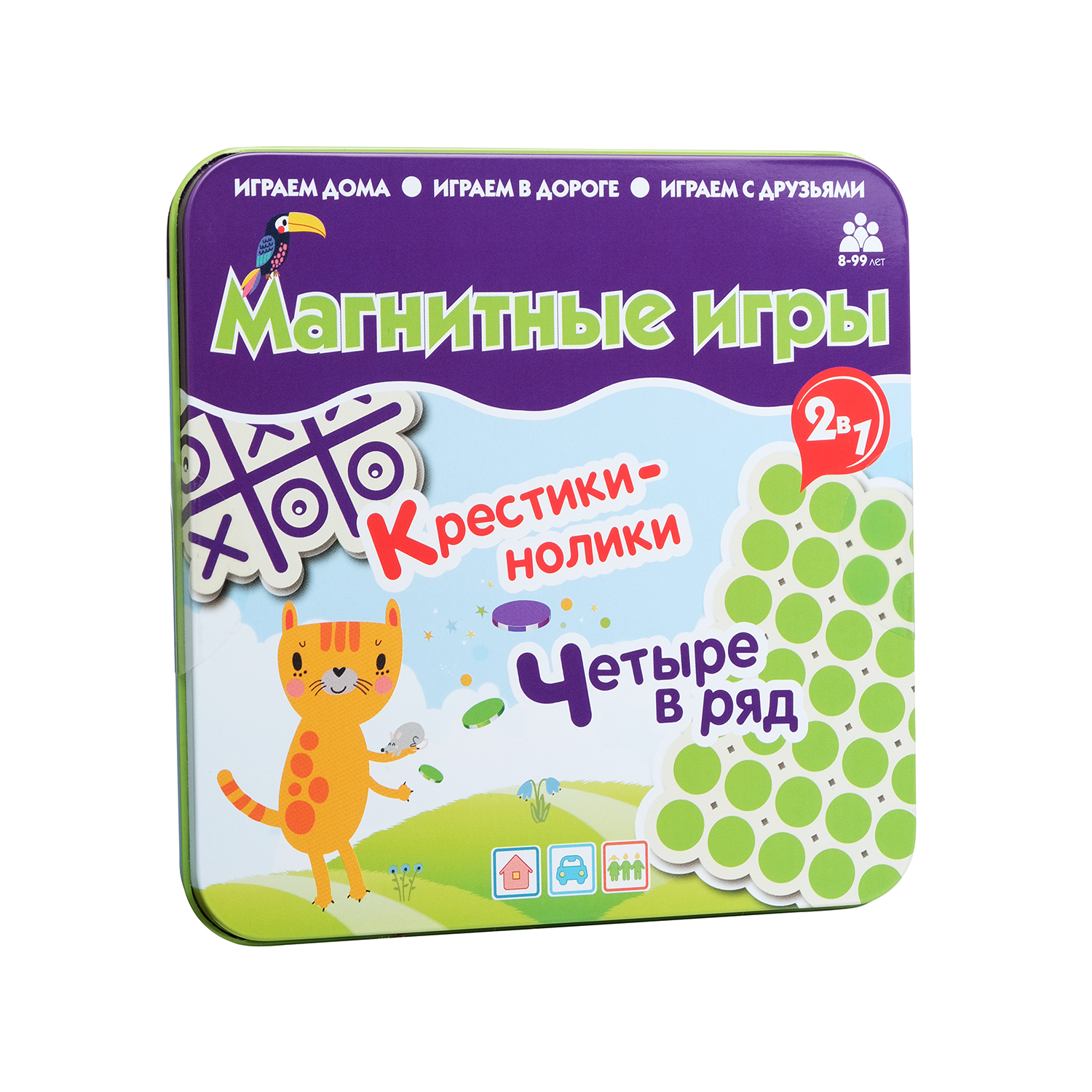 Магнитная игра БУМБАРАМ Крестики-нолики