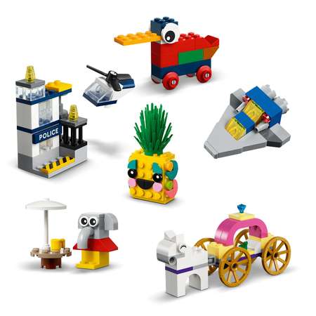 Конструктор LEGO Classic 90 лет блочный